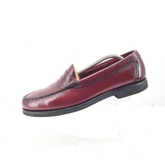 Rockport Men's Shoes Oxblood Burgundy Classic Penny LoafersSewn M2887 Sz 12 M